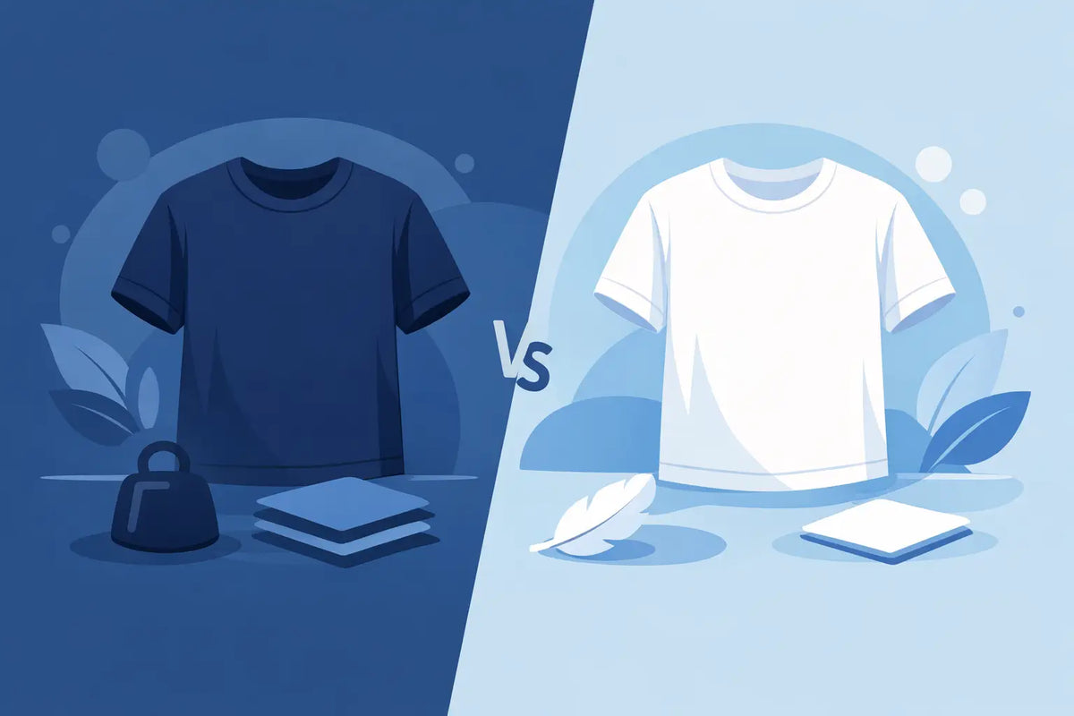 Heavyweight Tees vs Regular Tees