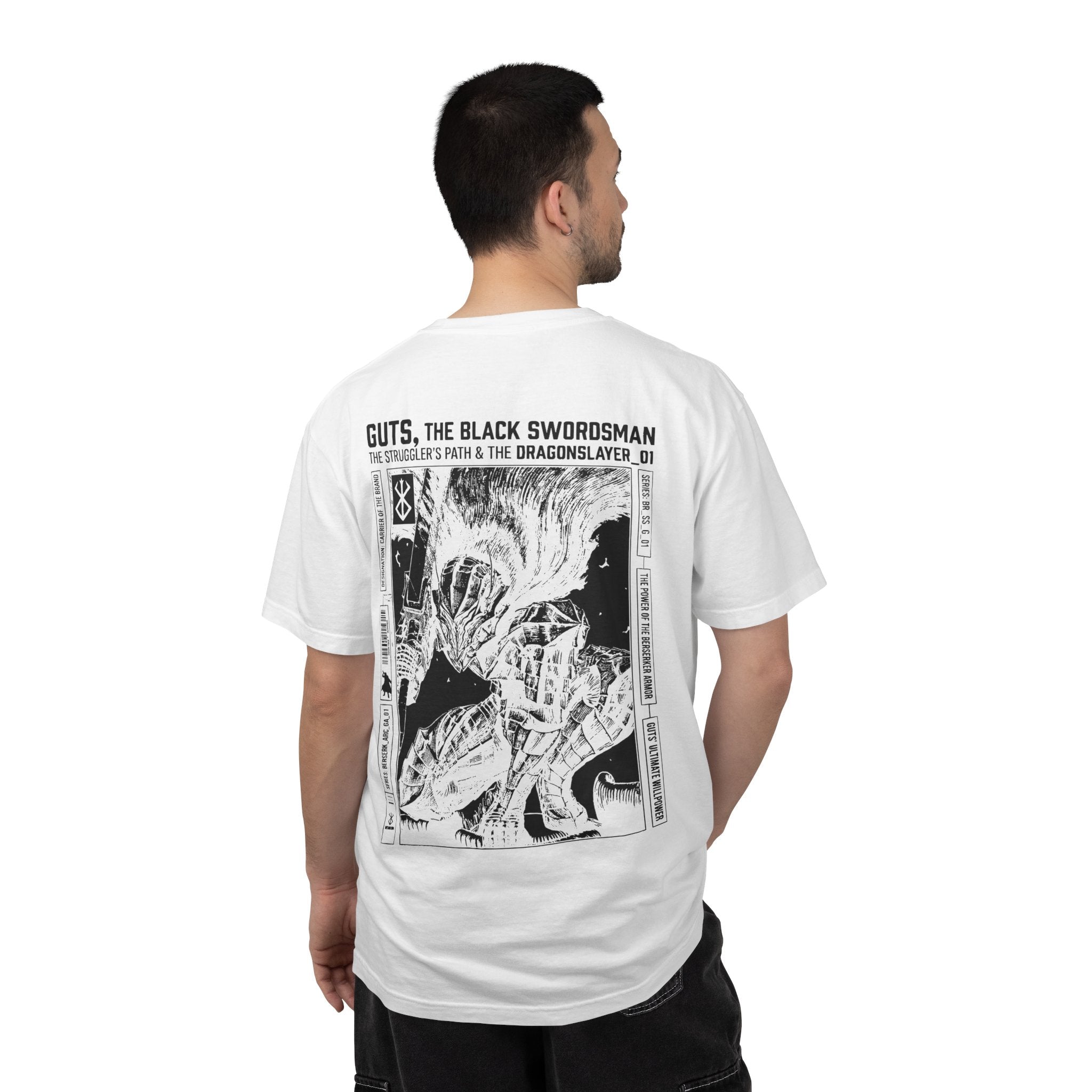 Guts Graphic T-Shirt — Berserk - Black Swordsman Manga Tee