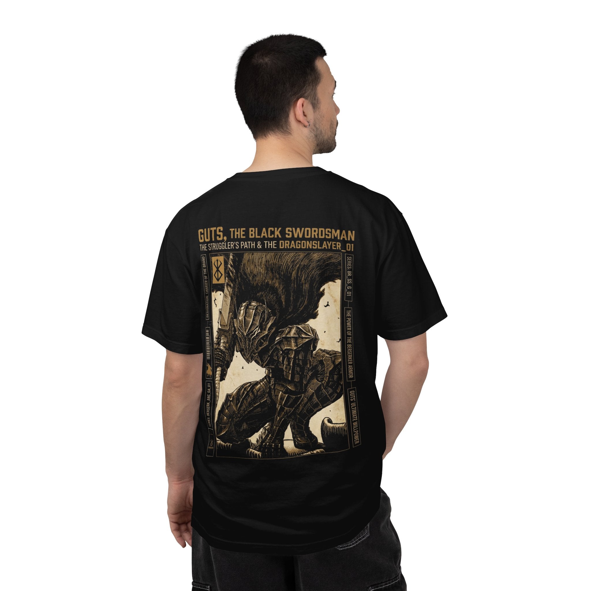 Guts Graphic T-Shirt — Berserk - Black Swordsman Manga Tee
