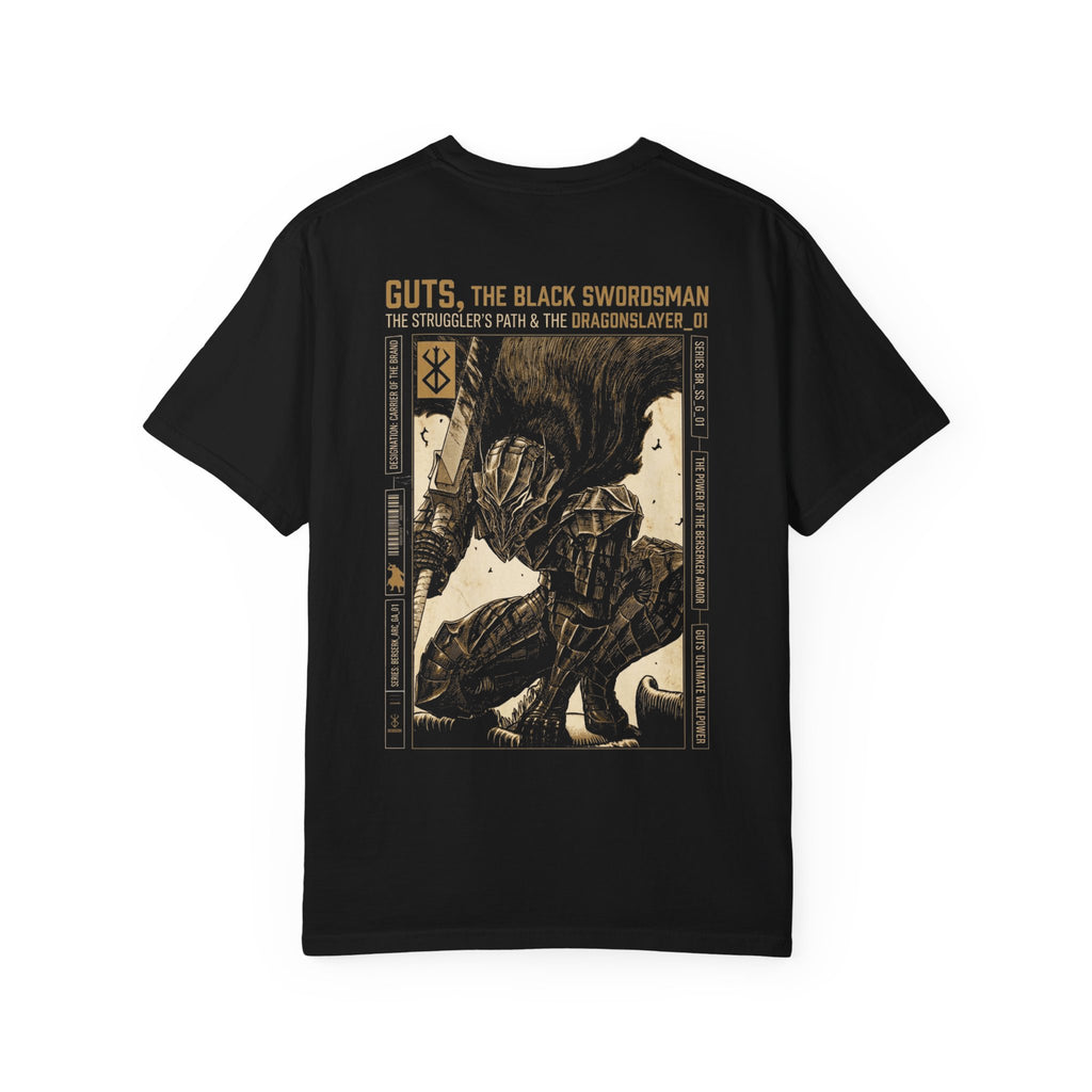 Guts Graphic T-Shirt — Berserk - Black Swordsman Manga Tee