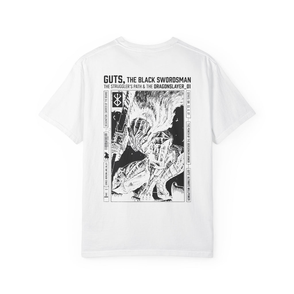 Guts Graphic T-Shirt — Berserk - Black Swordsman Manga Tee
